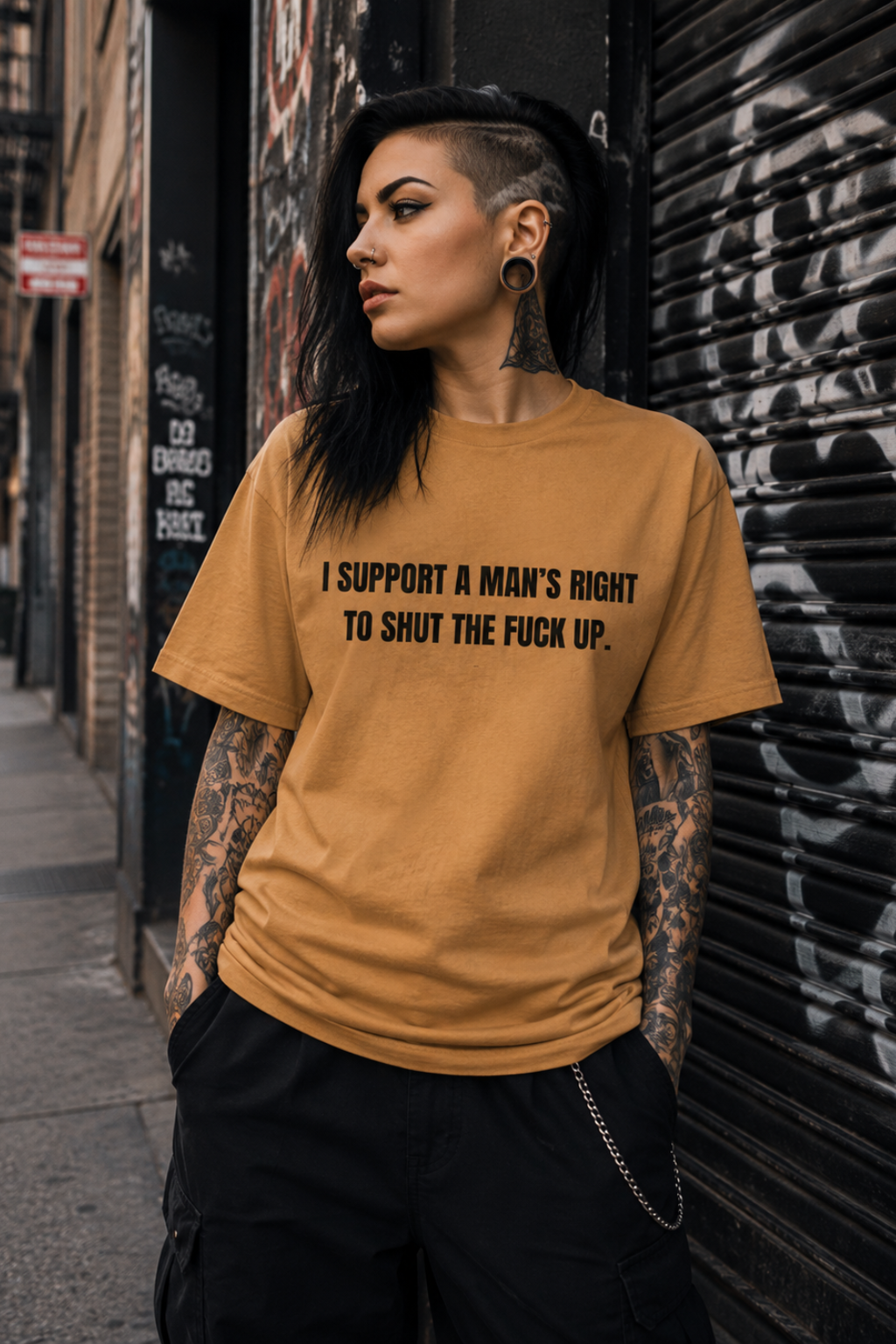 I Support A Man's Right to STFU - By Lex