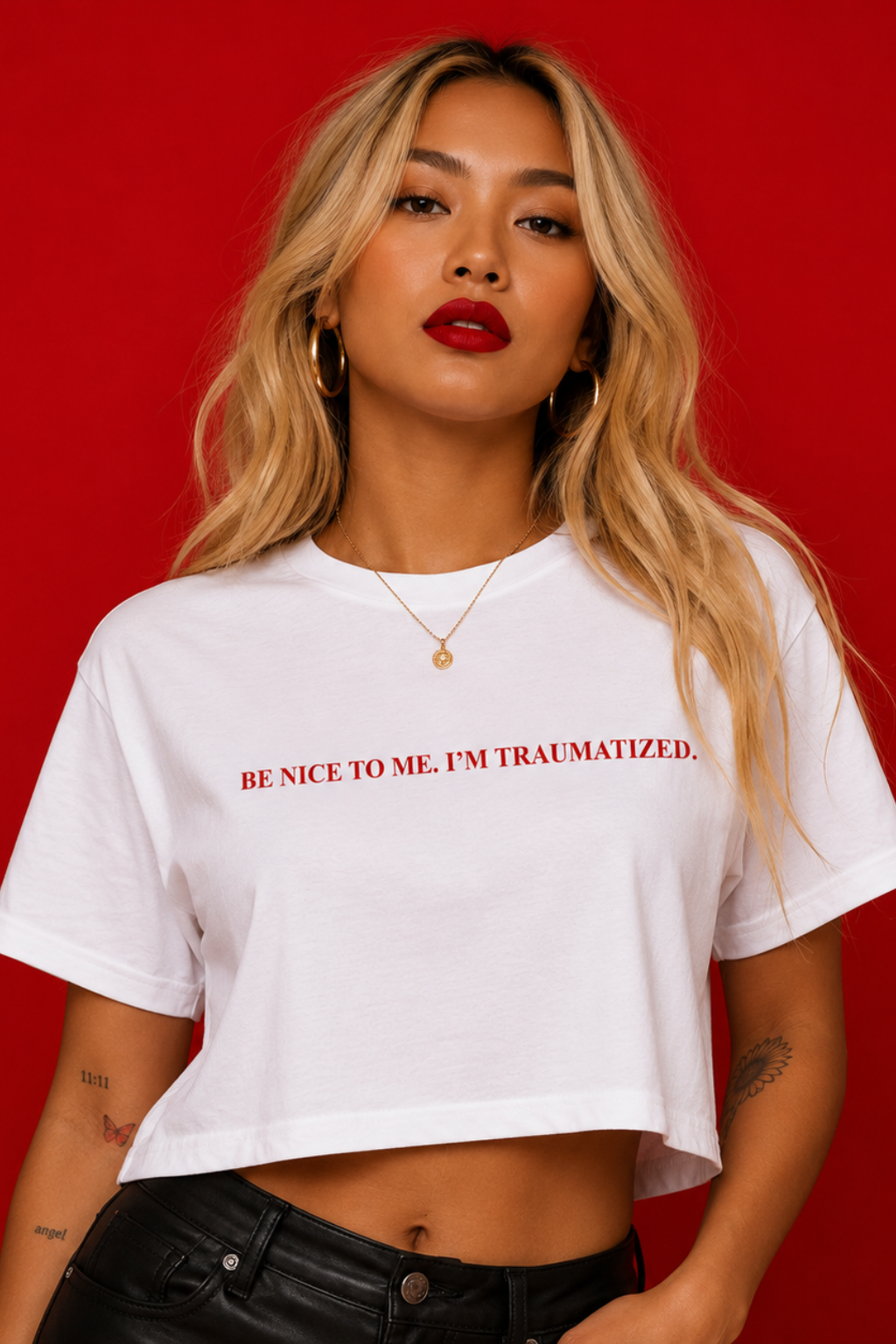 BE NICE TO ME. I'M TRAUMATIZED. - BY SLOAN