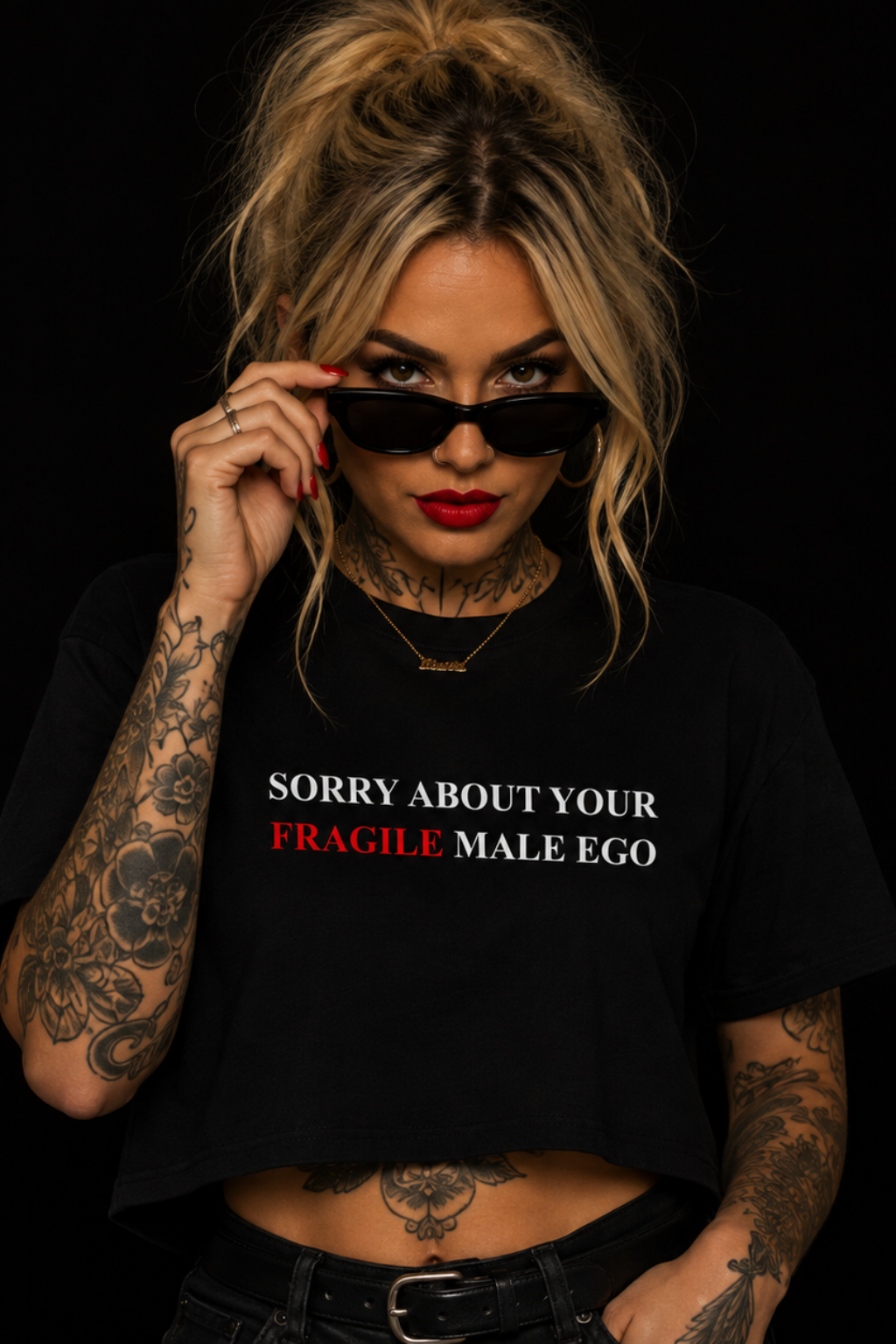 SORRY ABOUT YOUR FRAGILE MALE EGO - BY SLOAN