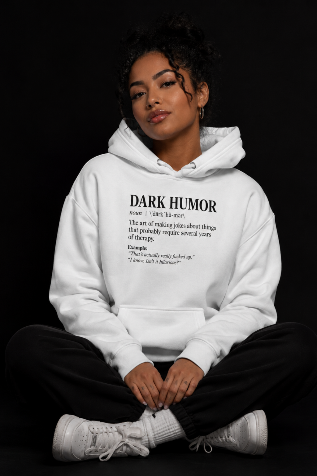 EXCLUSIVE Traumatically Speaking Rebrand Hoodie