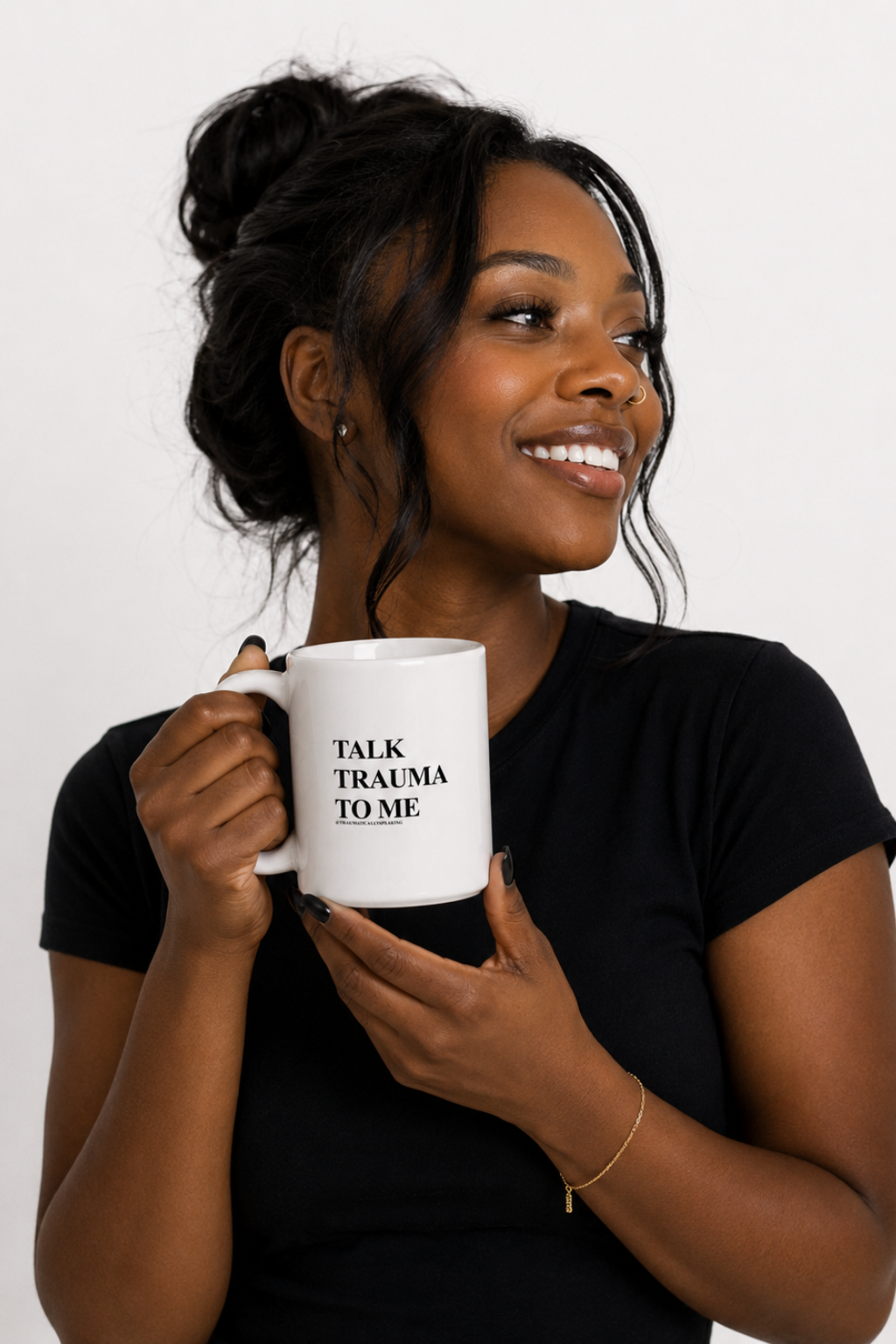 EXCLUSIVE Traumatically Speaking Talk Trauma To Me 20oz Mug